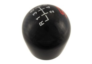 Ford Focus Shift Knob - Ford Racing - Carbon Fiber - Black - `13-`17